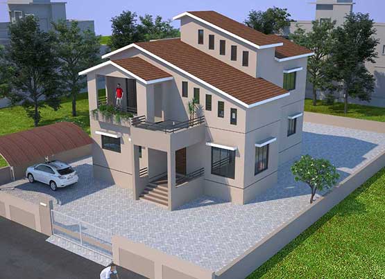 Residential Commercial Architects in Kolhapur | Bungalow At Kolgaon