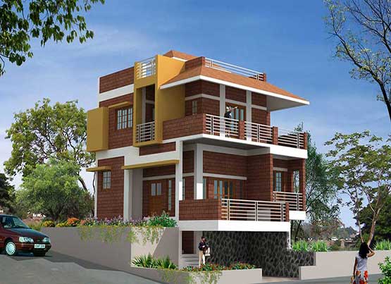 Residential Commercial Architects in Kolhapur | Bungalow At Kolhapur For Dr Bhutadia