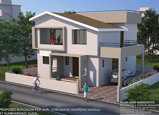 Residential Commercial Architects in Kolhapur | Vivekanad Ganguli Kudal